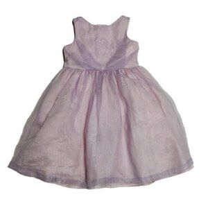 Janie and Jack Purple Chiffon Formal Gown Dress 6